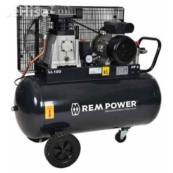 Batni kompresor E 500/9/100 400V 100l REM POWER 3831081021366
