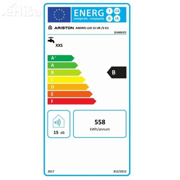 Električni grelnik vode 15L Andris Lux 15 UR /5 EU ARISTON 3100537
