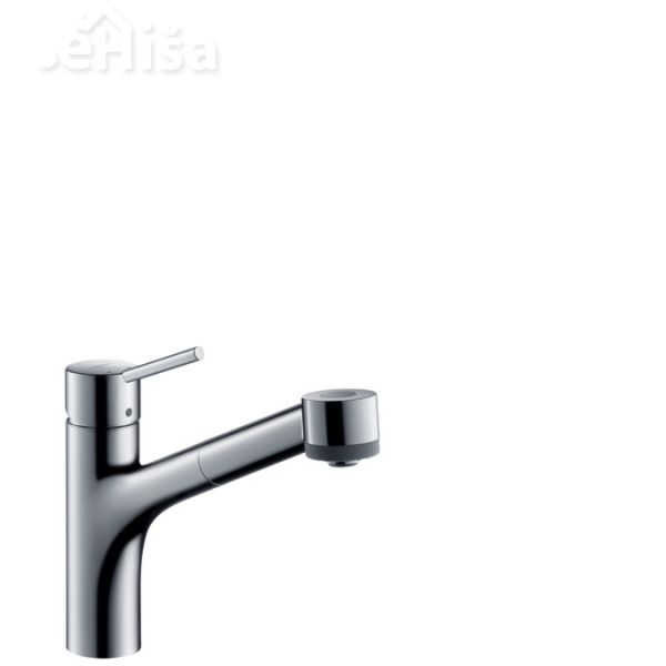 Enoročna izvlečna kuhinjska armatura Talus S 170 krom HANSGROHE 32841000
