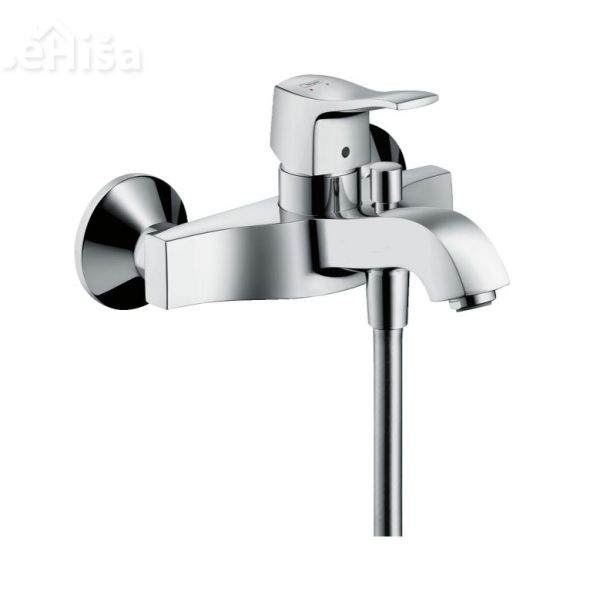 Enoročna stenska armatura za kopalno kad Metris Classic krom HANSGROHE 31478000
