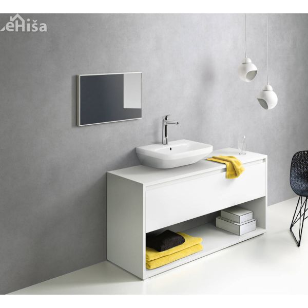 Enoročna umivalniška armatura Logis 190 brez zgornjega dela sifona krom HANSGROHE 71091000
