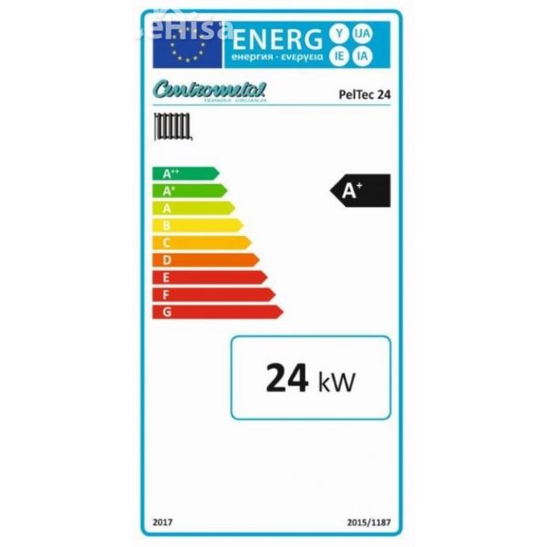 Kotel na pelete PelTec 24 CENTROMETAL 24 kW
