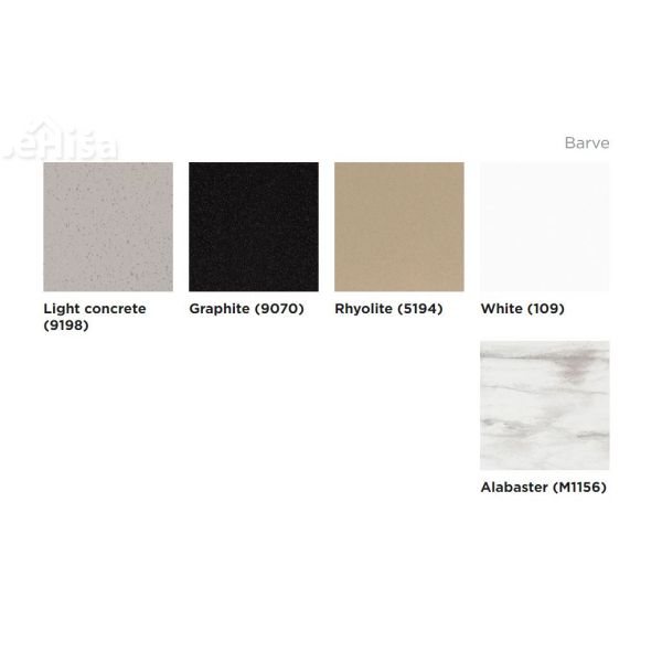 Masažna stena za tuš kabino Zonda 1500 4f white 109 KOLPA SAN 593600
