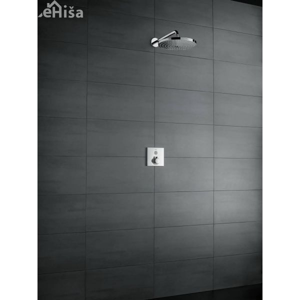 Nadglavna prha z stenskim nosilcem Select S 240 krom HANSGROHE 26470400
