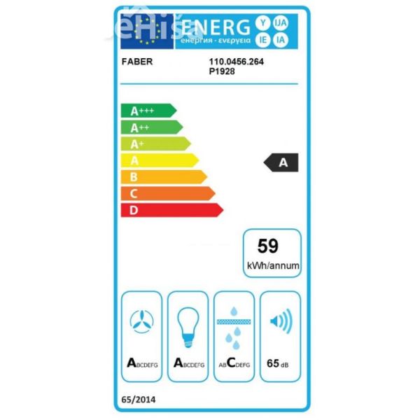 Otočna kuhinjska napa T-LIGHT ISOLA EV8  X A100 FABER 7612981804190
