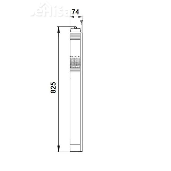 Potopna črpalka za vodo SQ 3-65 GRUNDFOS 96510207
