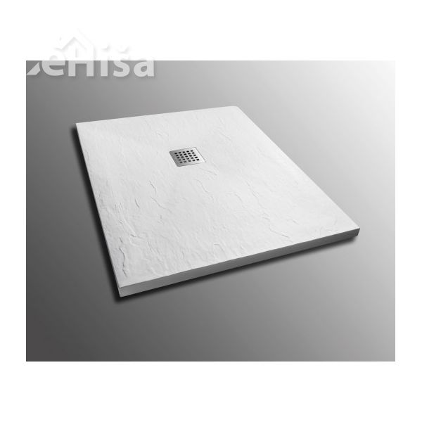 Tuš kad Slate 90x140 bela ZENON TKSLA90140B
