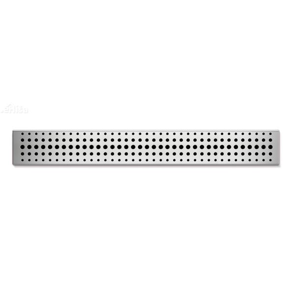 Tuš kanaleta iz nerjavnega jekla z rešetko ROUND 450 mm LIV 674747

