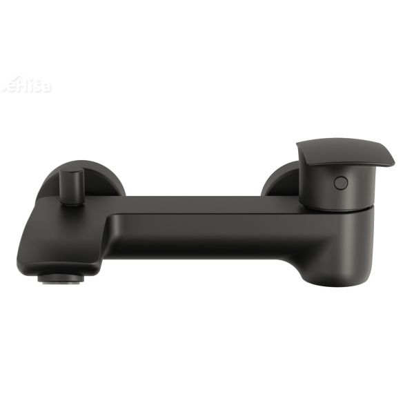 Stenska armatura za kad Elite e30B black UNITAS 00373B
