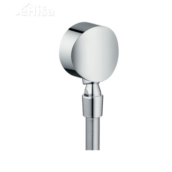 Stenski priključek FixFit S z nepovratnim ventilom in zglobom krom HANSGROHE 27506000
