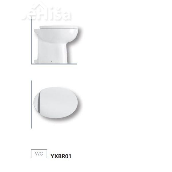 Talna WC školjka ERIKA PRO HATRIA YXBR01
