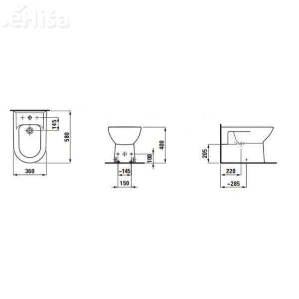 Talni bide PRO LAUFEN 832951
