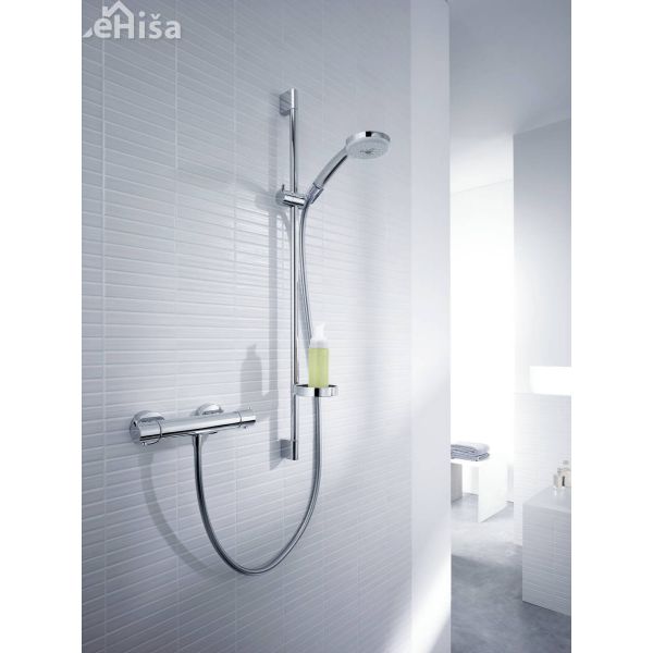 Termostatski tuš komplet Crometta Evostat 1001 CL bela-krom HANSGROHE 27813400
