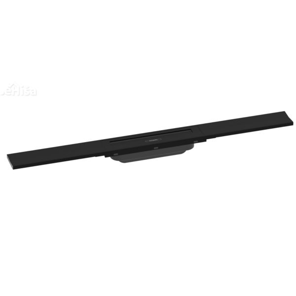 Tuš kanaleta RainDrain Flex 80 cm z možnostjo rezanja črna mat HANGROHE 56044670
