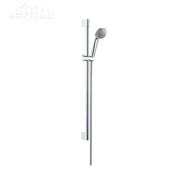 Tuš komplet z ročko in nosilcem Crometta 85 brez armature krom HANSGROHE 27763000