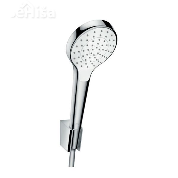 Tuš ročka Raindance Croma Select S s tuš cevjo 160 cm bela-krom HANSGROHE 26410400
