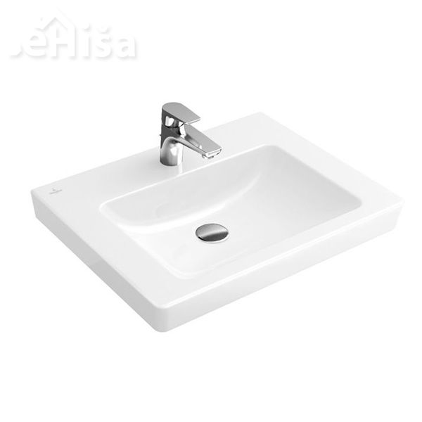 Umivalnik brez preliva 60x47 cm SUBWAY 2.0 VANITY VILLEROY & BOCH
