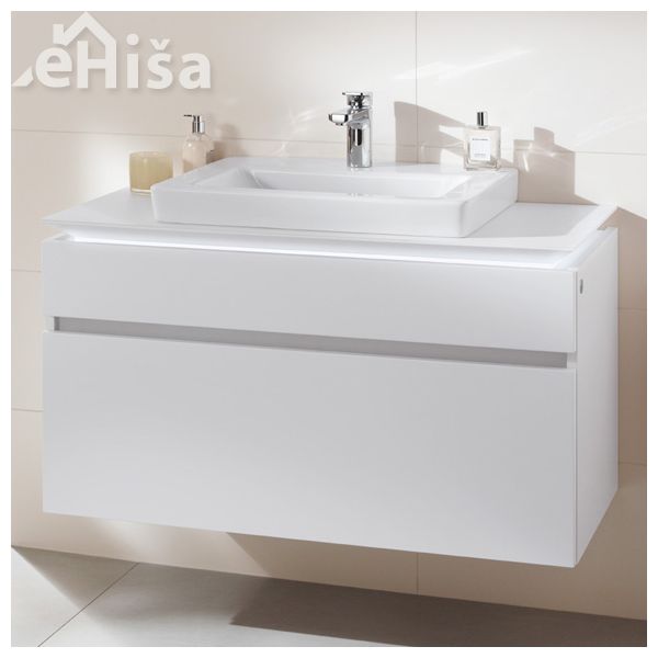 Umivalnik z luknjo brez preliva 60x47 cm SUBWAY 2.0 white alpin VILLEROY & BOCH

