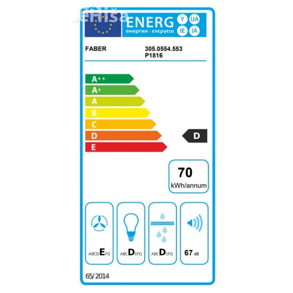 Vgradna kuhinjska napa INKA SMART C LG A52 FABER 7612985764223
