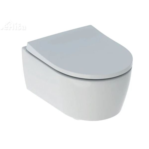 Viseča brezrobna WC školjka iCon z desko z počansim zapiranjem GEBERIT 500.814.00.1
