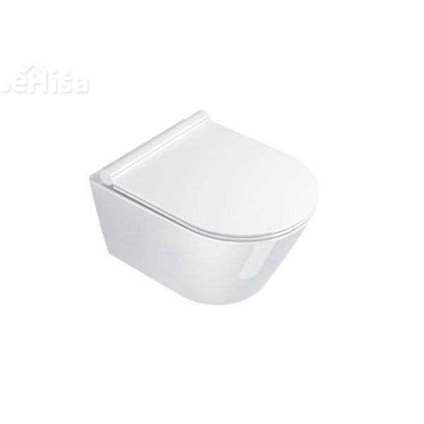 Viseča brezrobna WC školjka New zero 50x35 Newflush CATALANO 1VSZ50R00
