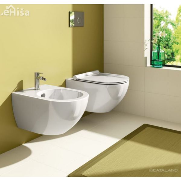 Viseča brezrobna WC školjka Sfera Newflush 54x35 CATALANO 1VSF54R00
