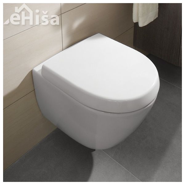 Viseča WC školjka SUBWAY 2.0 white alpin VILLEROY & BOCH
