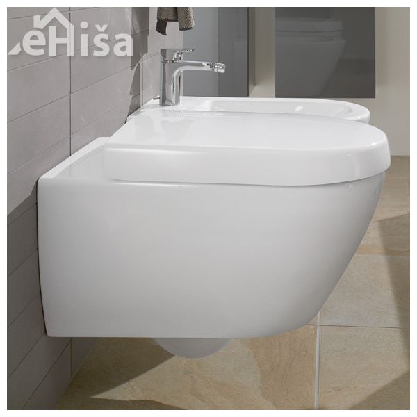 WC deska z navadnim zapiranjem Basic SUBWAY 2.0 VILLEROY & BOCH 9M686101
