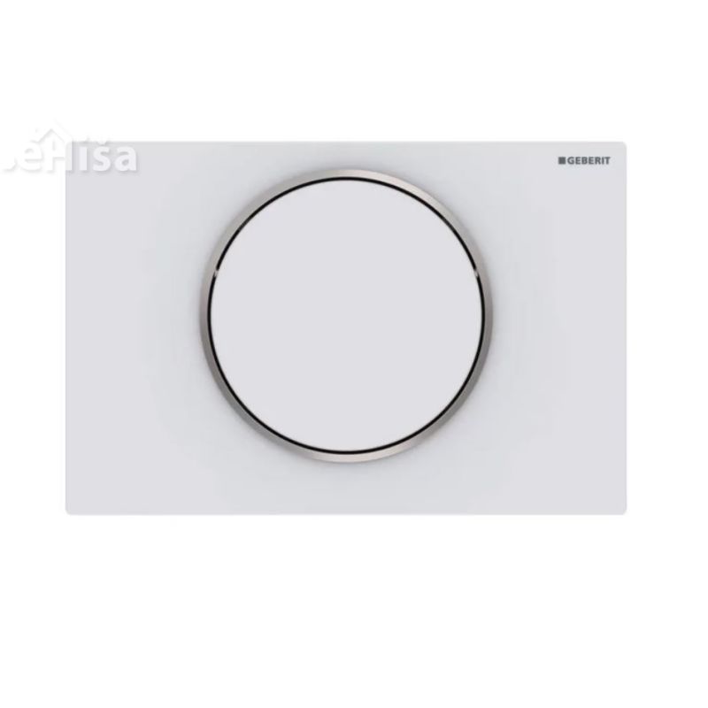 Aktivirna tipka Sigma10 bela mat-polirana-bela mat GEBERIT 115.758.JT.5
