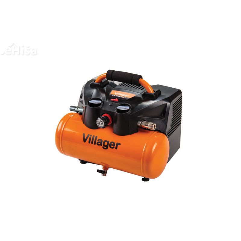 Akumulatorski kompresor VAT 0640 8bar brez baterije in akumulatorja VILLAGER 062799