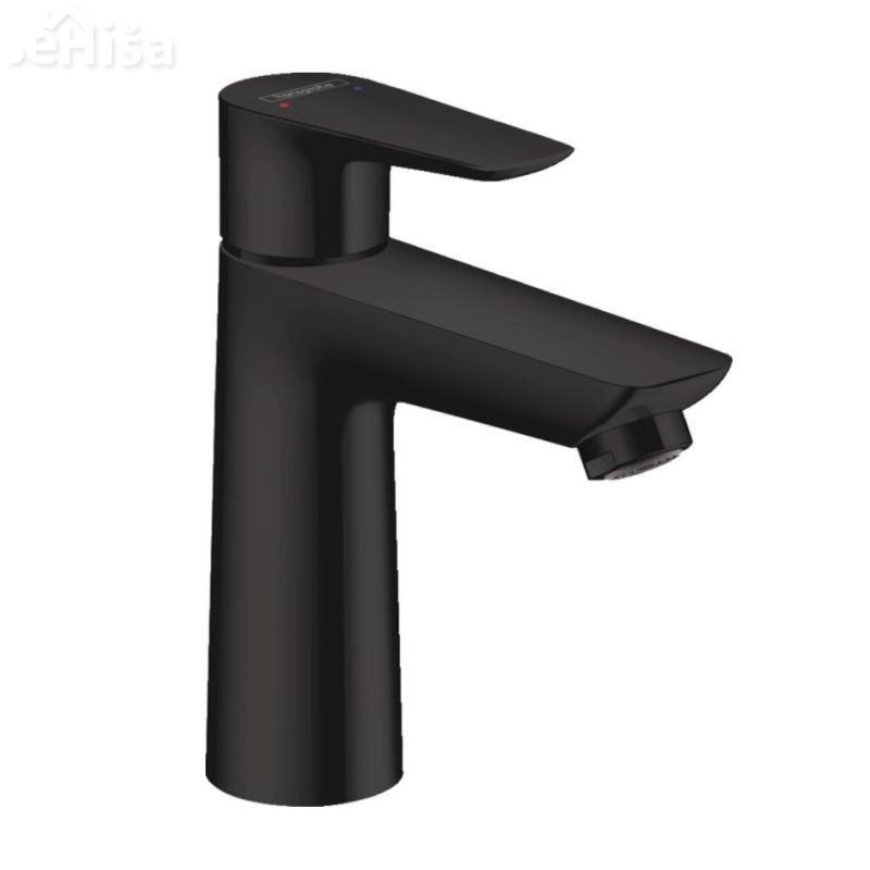 Armatura za umivalnik Talis E črna mat HANSGROHE 71710670