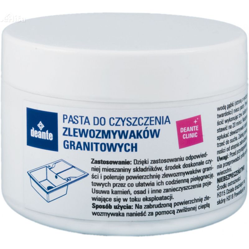 Čistilna krema za granitna korita 250 ml DEANTE ZZZ 000C
