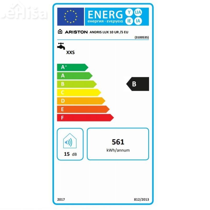 Električni grelnik vode 10 L Andris Lux 10 UR /5 EU ARISTON 3100535
