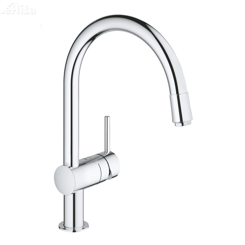 Enoročna kuhinjska armatura Minta krom GROHE 32918000
