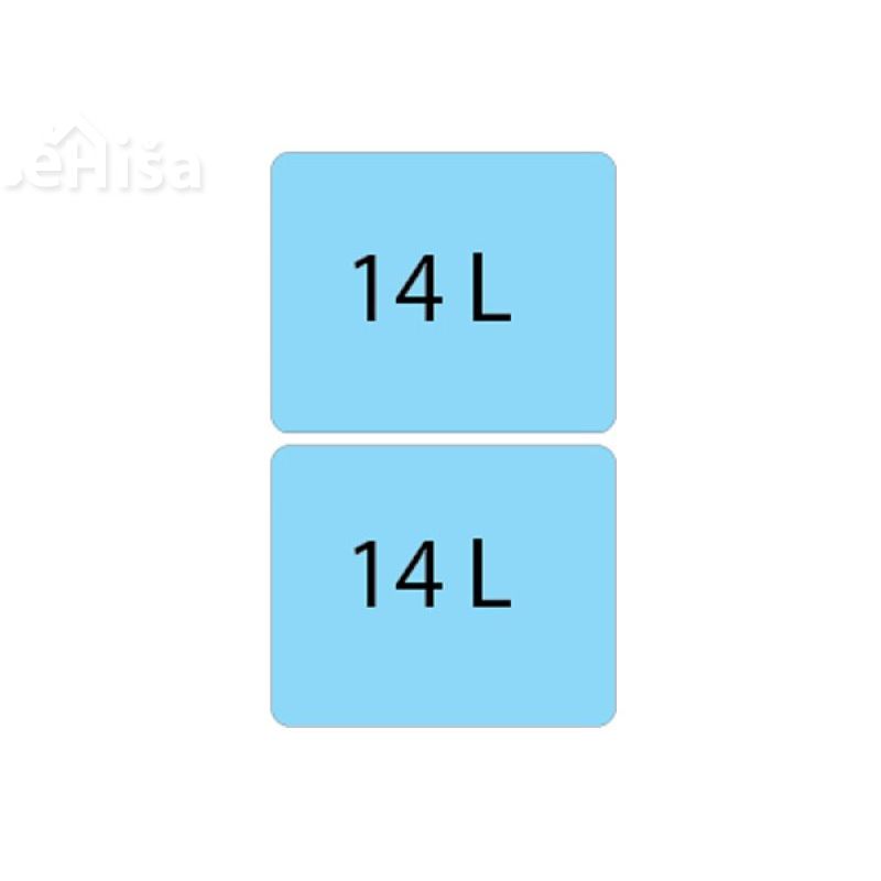 Izvlečni kuhinjski koš Albio 20 dvojni 2x14 L ALVEUS 1090335
