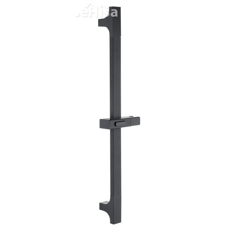 Konzola za tuš ročko SQ črna 60 cm UNITAS 12659B
