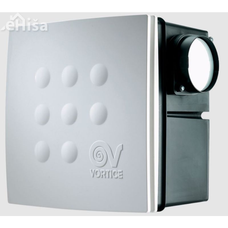 Kopalniški radialni ventilator VORT Quadro SUPER I T HCS s senzorjem vlage VORTICE 12067
