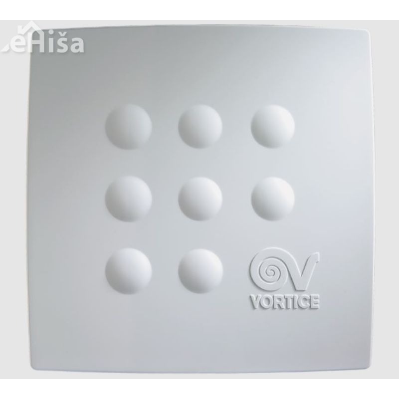 Kopalniški radialni ventilator VORT Quadro MICRO 100 T HCS s senzorjem vlage VORTICE 11945
