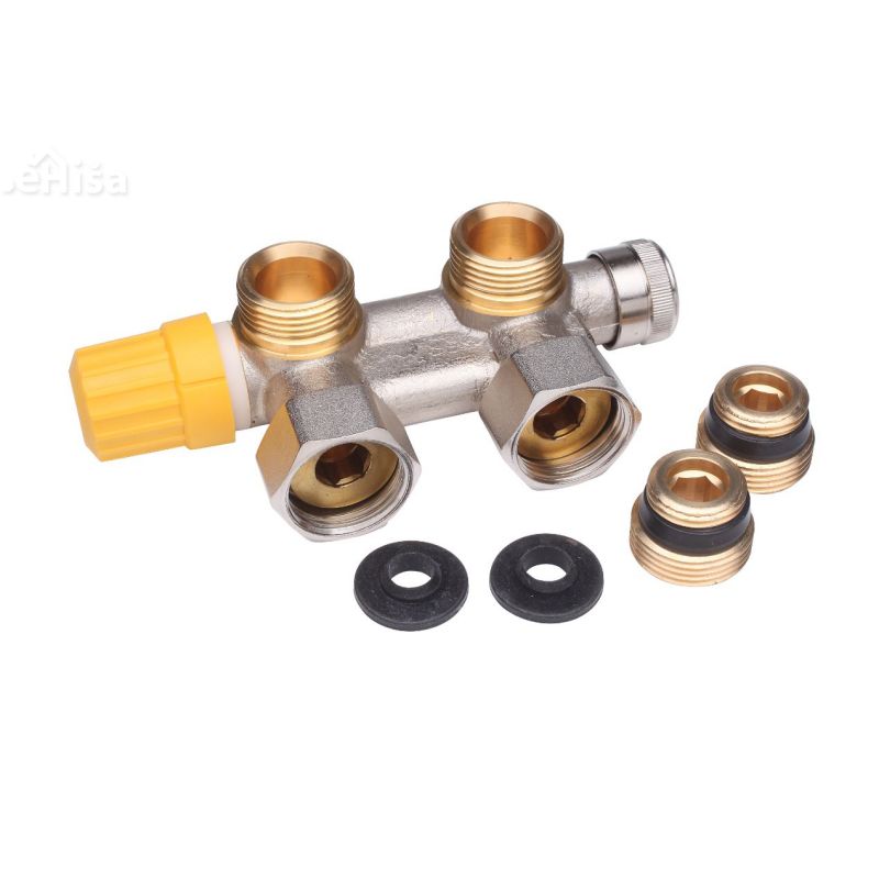 Kotni priključek za radiator VHS 1/2 DANFOSS 013G4741

