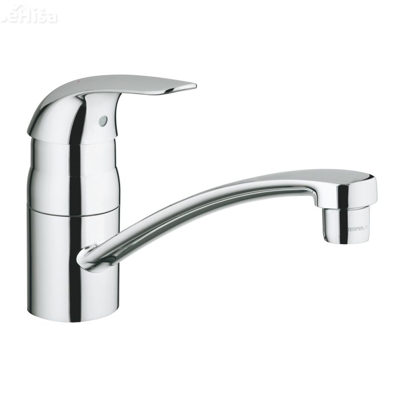 Kuhinjska enoročna armatura Euroeco krom GROHE 32750000
