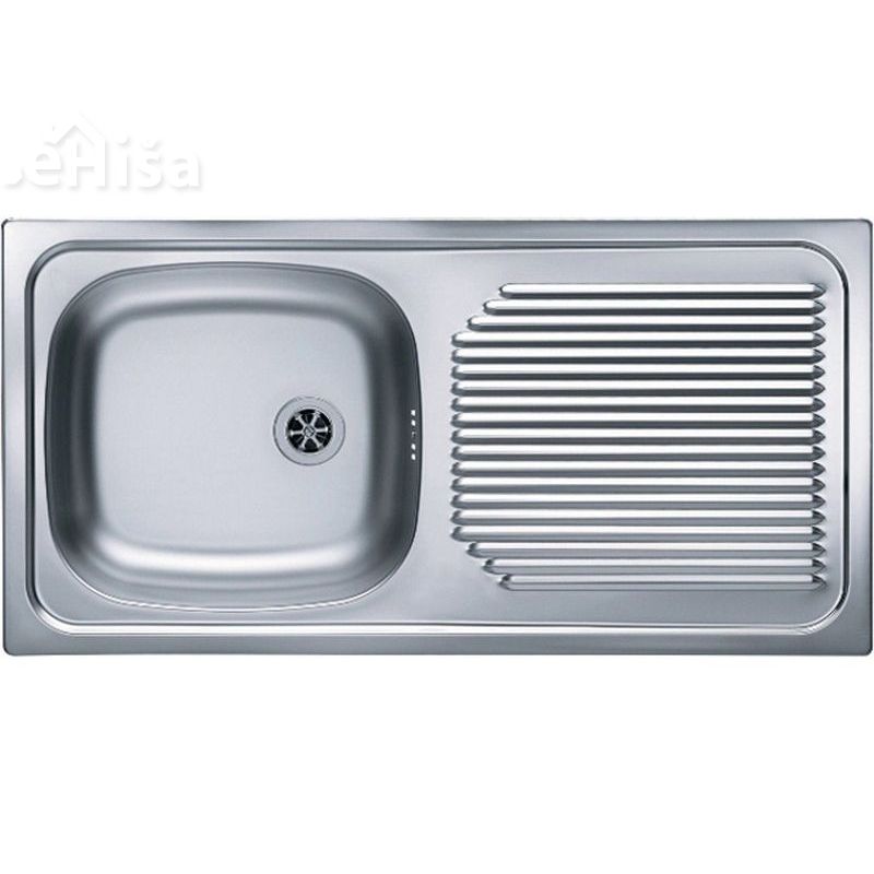 Kuhinjsko pomivalno korito BASIC 60 inox 860x435 mm ALVEUS 1009181
