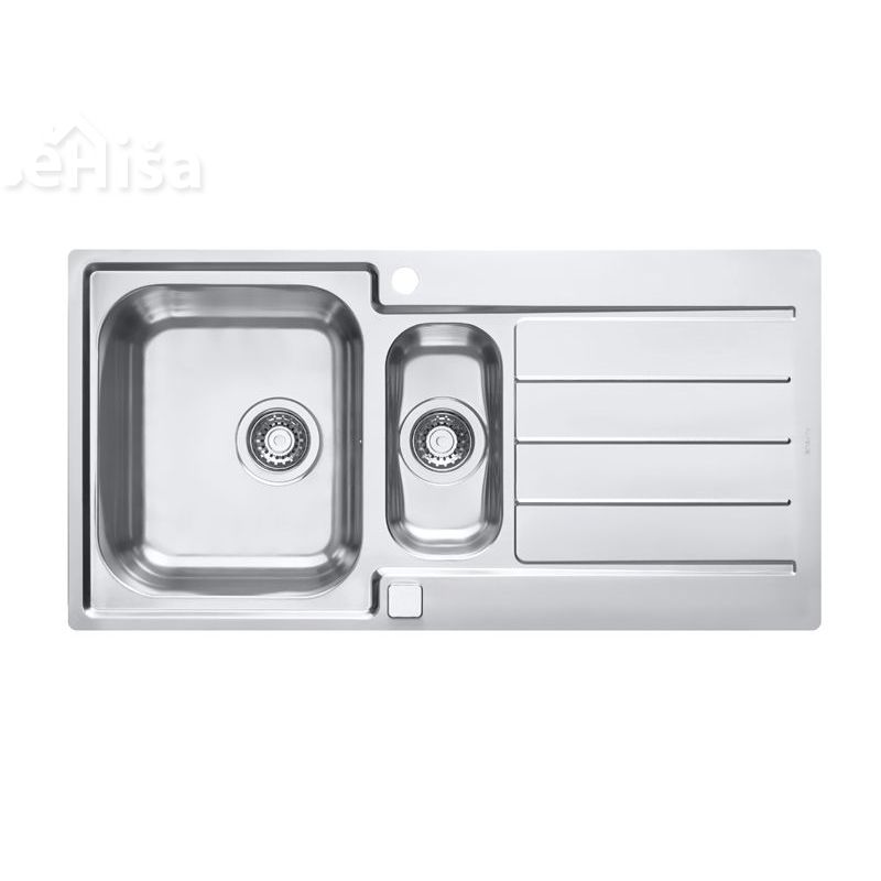 Kuhinjsko pomivalno korito in pol LINE MAXIM 10 inox 980x500 mm z sifonom ALVEUS 1085943
