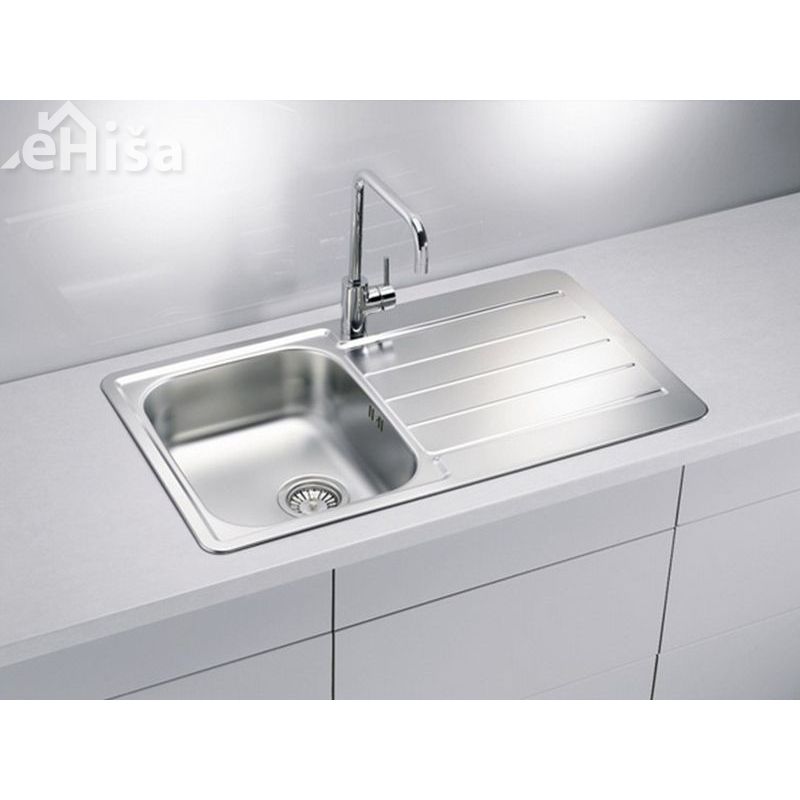 Kuhinjsko pomivalno korito LINE 20 inox 980x500 mm z sifonom ALVEUS 1065579
