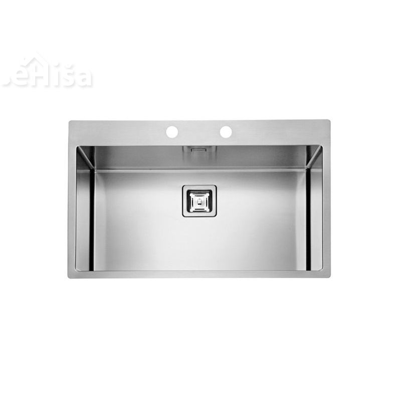 Kuhinjsko pomivalno korito STYLUX 40 inox 790x510 mm z sifonom ALVEUS 1084292
