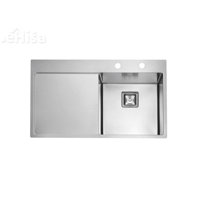 Kuhinjsko pomivalno korito STYLUX 50 inox 860x510 mm desno z sifonom ALVEUS 1084294
