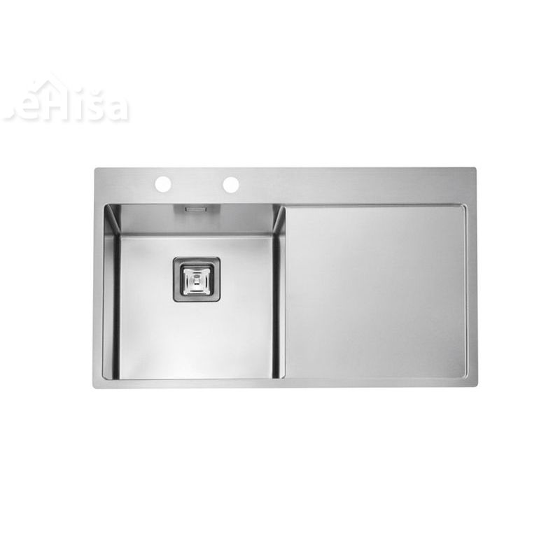 Kuhinjsko pomivalno korito STYLUX 50 inox 860x510 mm levo z sifonom ALVEUS 1084293
