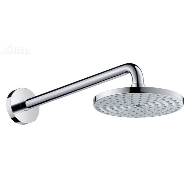 Nadglavna prha z stenskim nosilcem Raindance S 180 krom HANSGROHE 27462000
