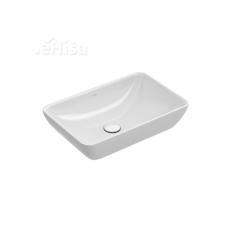 Nadpultni pravokotni umivalnik Venticello 55x36 CeramicPlus VILLEROY