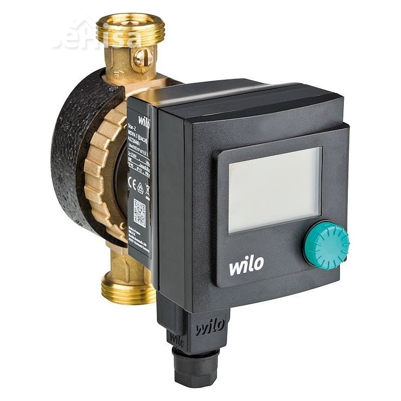 Obtočna črpalka za sanitarno toplo vodo Star-Z 25/2 DM WILO 4037124
