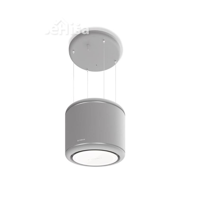 Otočna viseča kuhinjska napa ODETTE PLUS GREY MATT FABER 7612985522311
